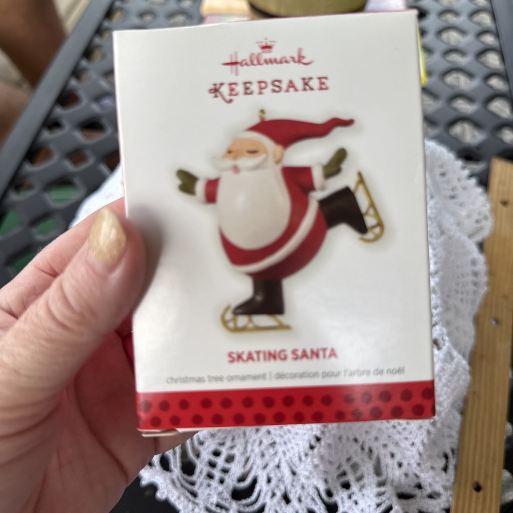 Hallmark Keepsake "Skating Santa" 2013 Limited Edition Ornament
